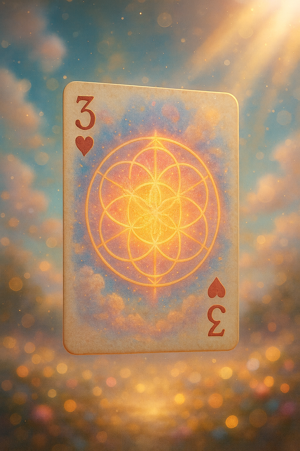 Three of Hearts